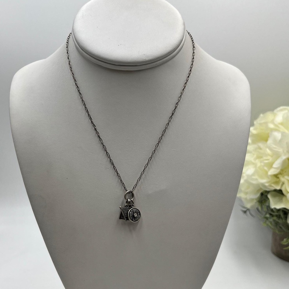 Catherine Popesco La Vie Parisienne USA Peace American Flag Charm Necklace